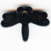 Hematite Charms Dragonfly